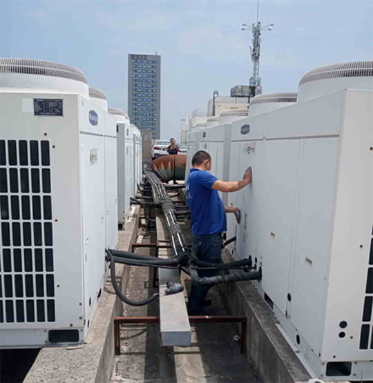 正安中央空调制热和不制冷系统维修方法